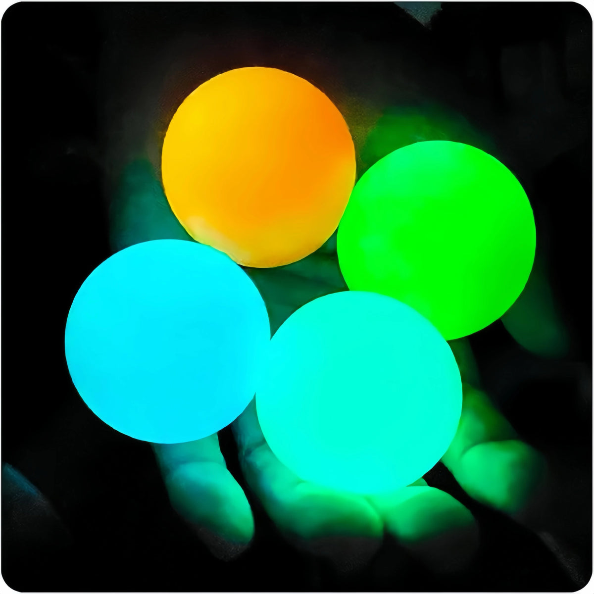 Glow in the Dark Bouncy Balls - 10 or 20 Pack - image 4
