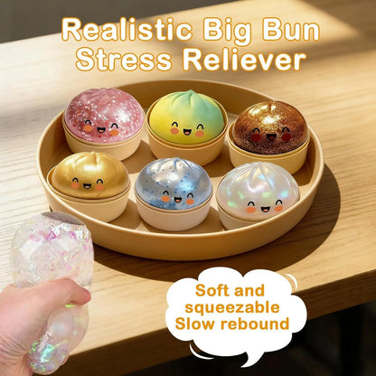 Glitter Dumpling Squishy - Slow Rise - image 2