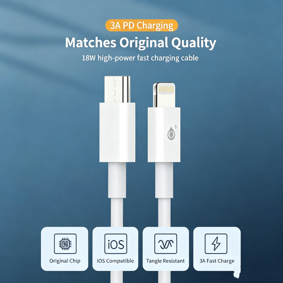 2-Pack USB-C to Lightning Cable 30W - 1m - image 2