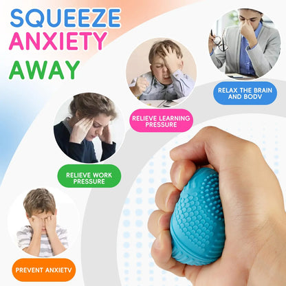 Textured Squeeze Stress Balls - 4 Pack - image 2