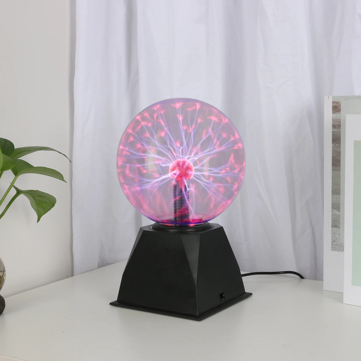 Magic Plasma Ball - Touch & Sound Activated