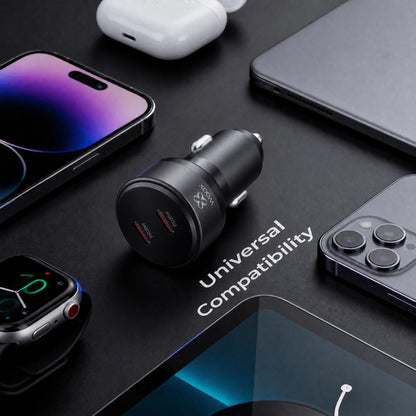 40W Dual USB-C Car Charger - image 3