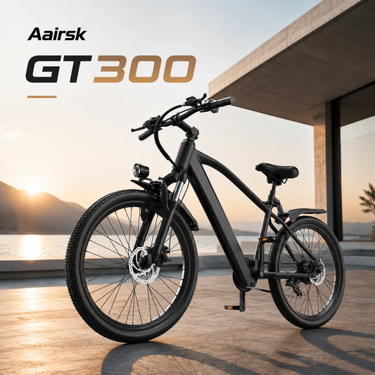 Aairsk GT300 Electric Bike - 250W, 36V 10Ah Battery