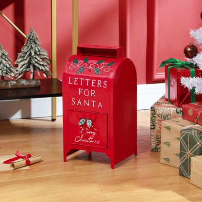 Letters for Santa Christmas Post Box – Red