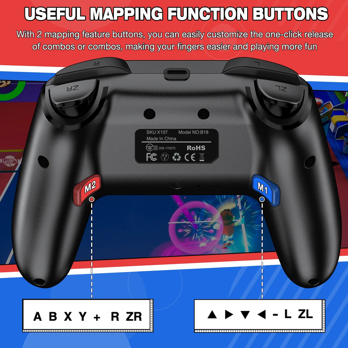 BEBONCOOL Wireless Controller - Switch, PC & Mobile - image 2
