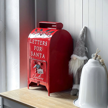 Letters for Santa Christmas Post Box – Red