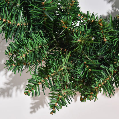 55cm Battery-Operated Christmas Wreath – 50 LED