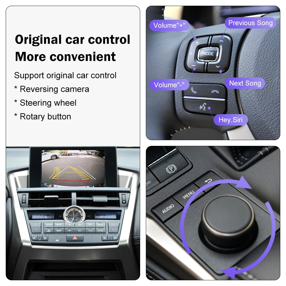 Wireless CarPlay & Android Auto Box for Lexus (2014-2019) - image 3