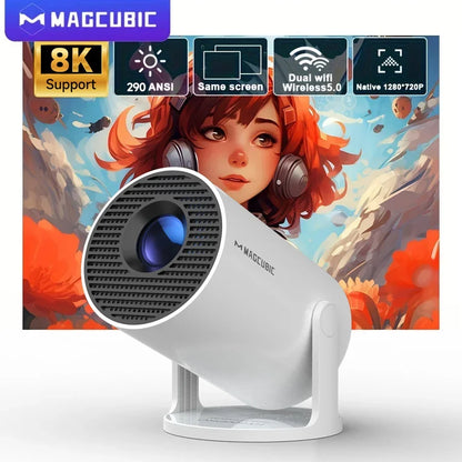 Magcubic HY300 Pro Smart Projector - Android 14, WiFi 6
