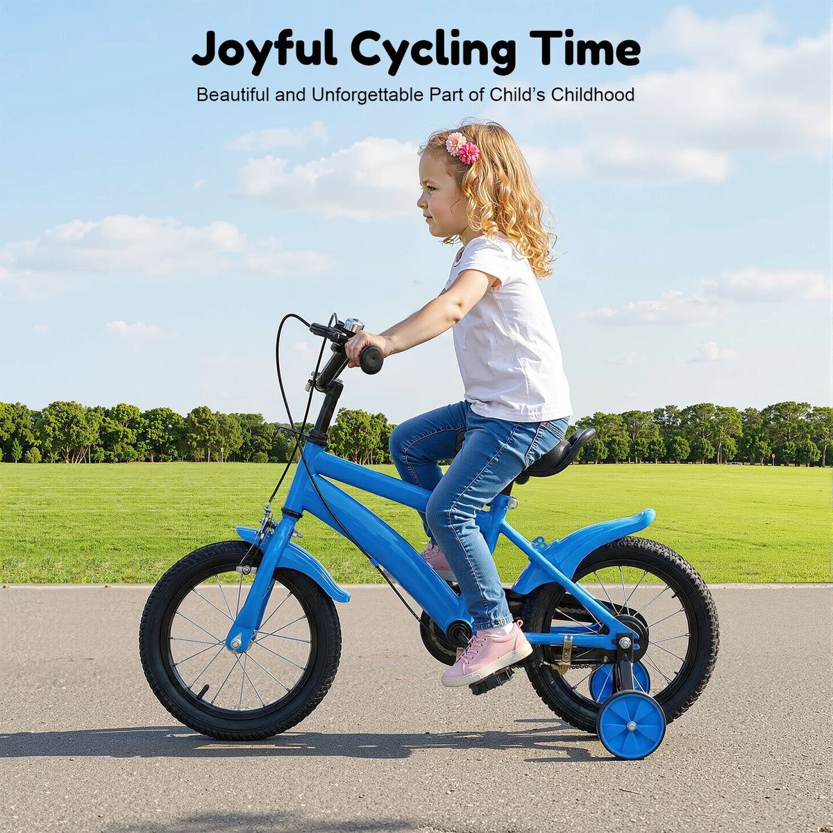 14in Kids Learning Bike with Adjustable Seat - image 2