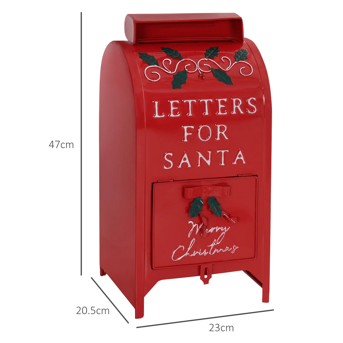 Letters for Santa Christmas Post Box – Red