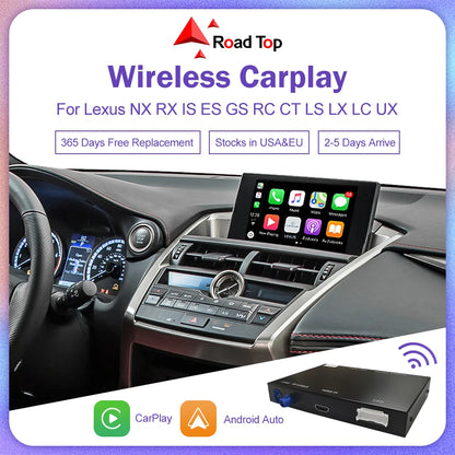 Wireless CarPlay & Android Auto Box for Lexus (2014-2019)