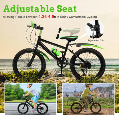 20in Mountain Bike - 7 Speed, Adjustable Seat - image 3