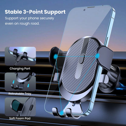 TOPK Auto-Lock Air Vent Phone Holder - image 2