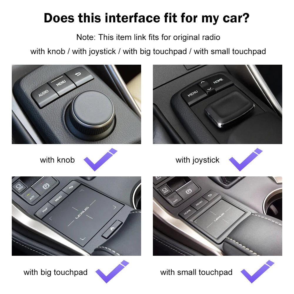 Wireless CarPlay & Android Auto Box for Lexus (2014-2019) - image 2