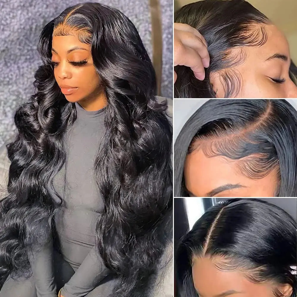 99J Burgundy Body Wave Lace Front Human Hair Wig