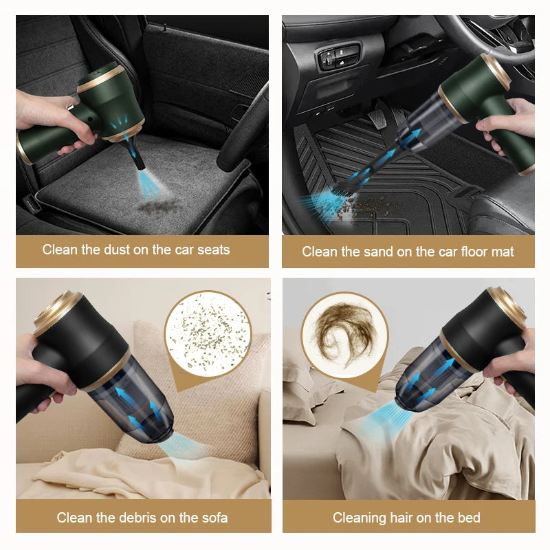 2-in-1 Cordless Car Vacuum & Air Blower - image 2