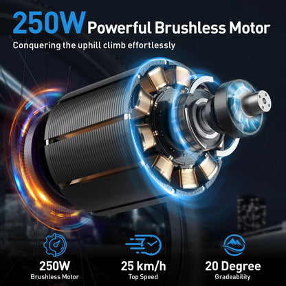 Aairsk GT300 Electric Bike - 250W, 36V 10Ah Battery - image 3