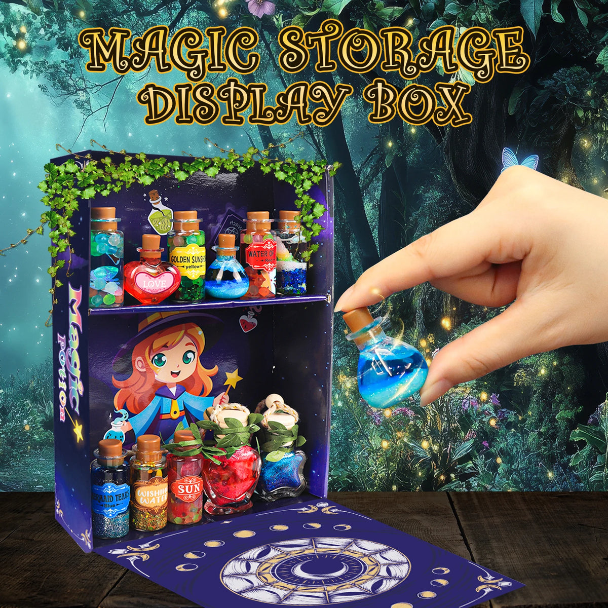 Fairy Magic Potions Kit - Glowing DIY Craft Set