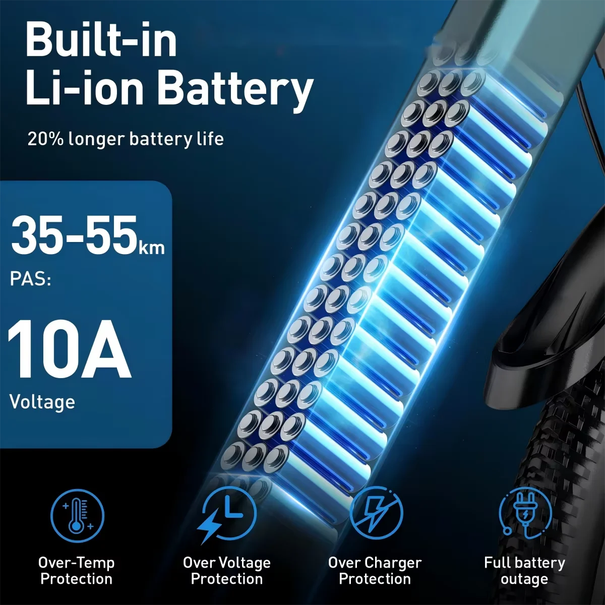 Aairsk GT300 Electric Bike - 250W, 36V 10Ah Battery - image 2