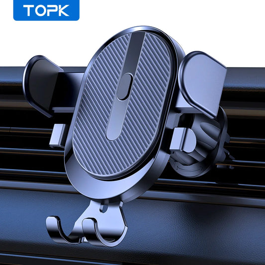 TOPK Auto-Lock Air Vent Phone Holder