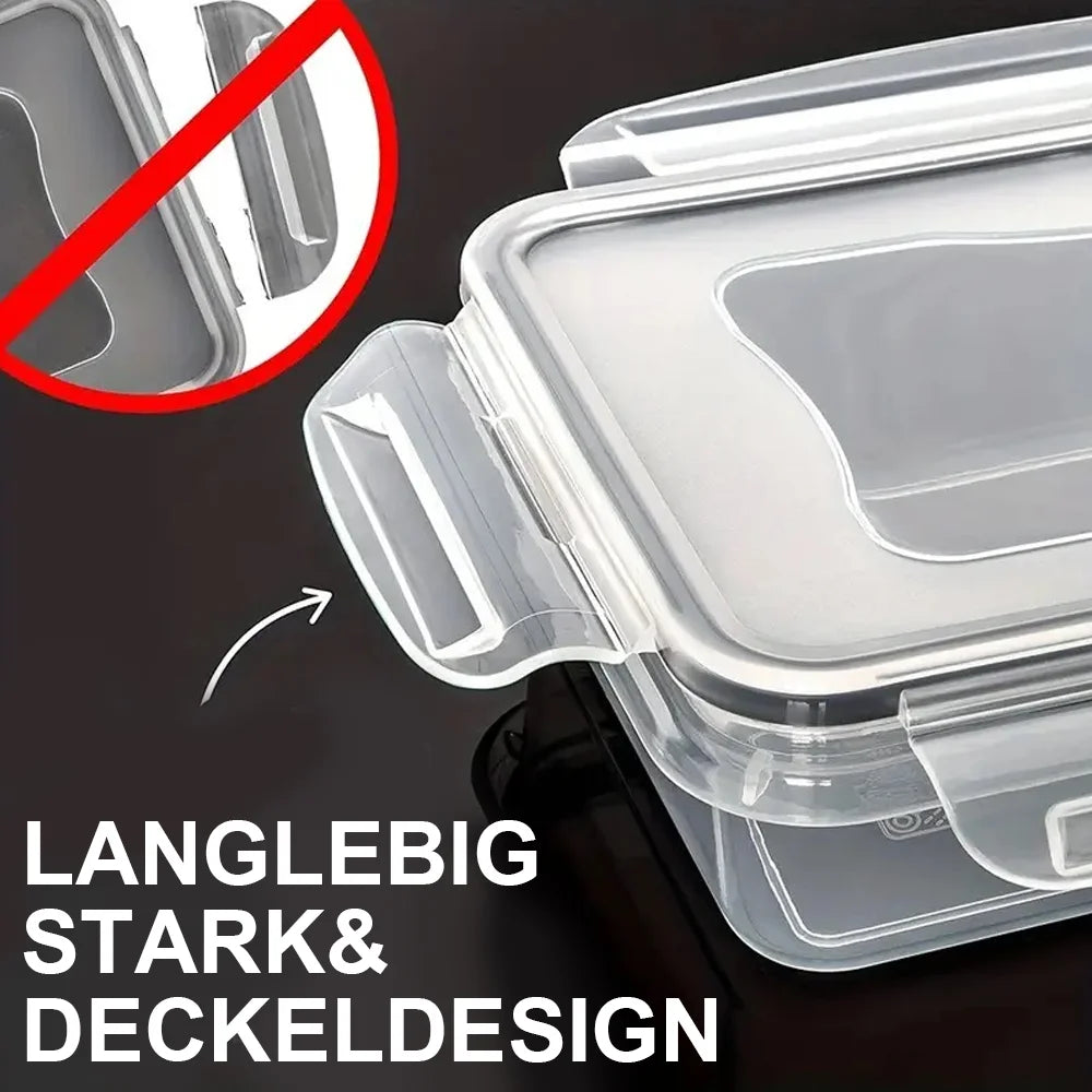 12-Piece Sealed Fridge Storage Boxes with Lids - image 3