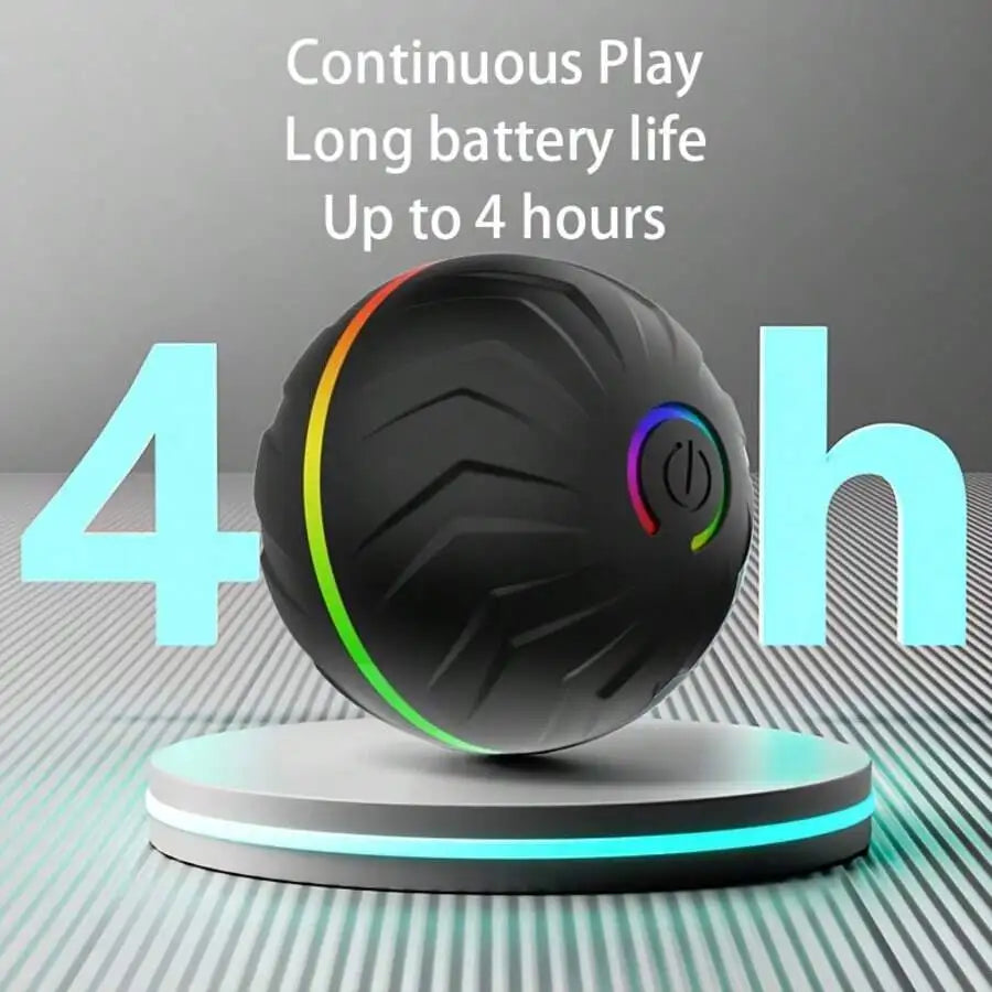 Smart Rolling Dog Ball – USB Rechargeable