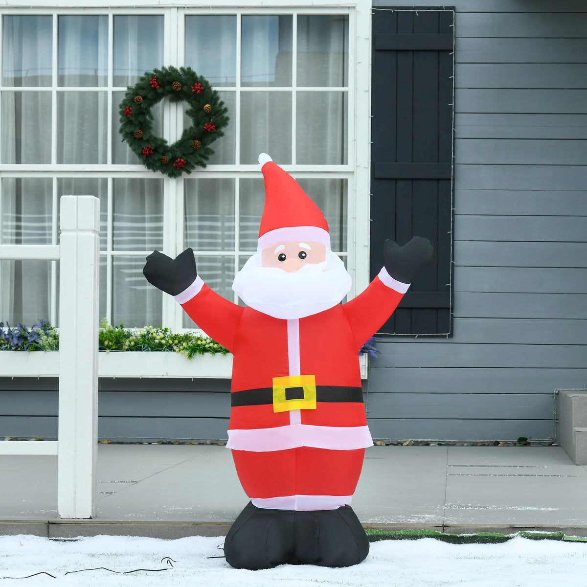 4ft Inflatable Welcoming Santa