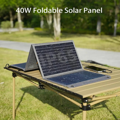 MHPOWOS 40W Foldable Solar Panel Charger - image 2
