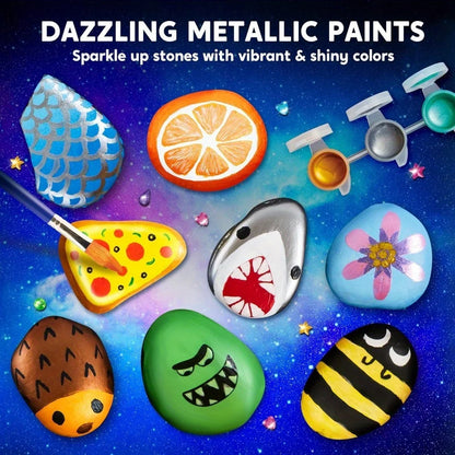 Glow in the Dark Rock Painting Kit for Kids - image 3